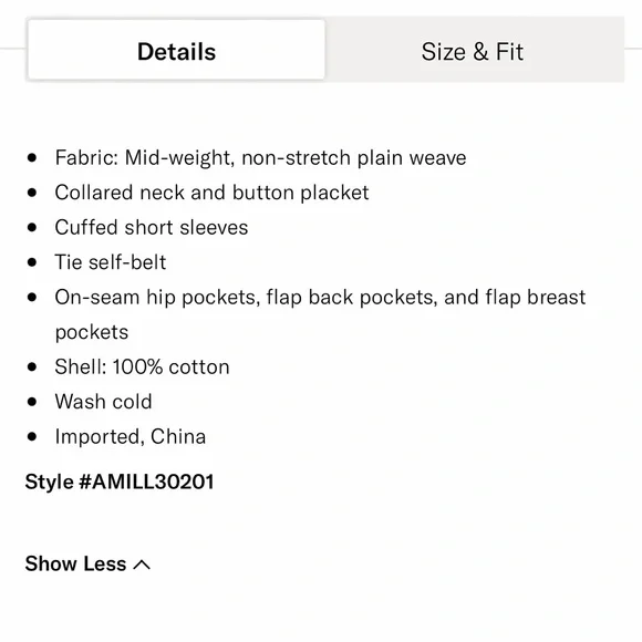 LAST CHANCE! 🔥 NWT Alex Mill Safari Short Jumpsuit in Golden Olive sz M - Picture 5 of 9